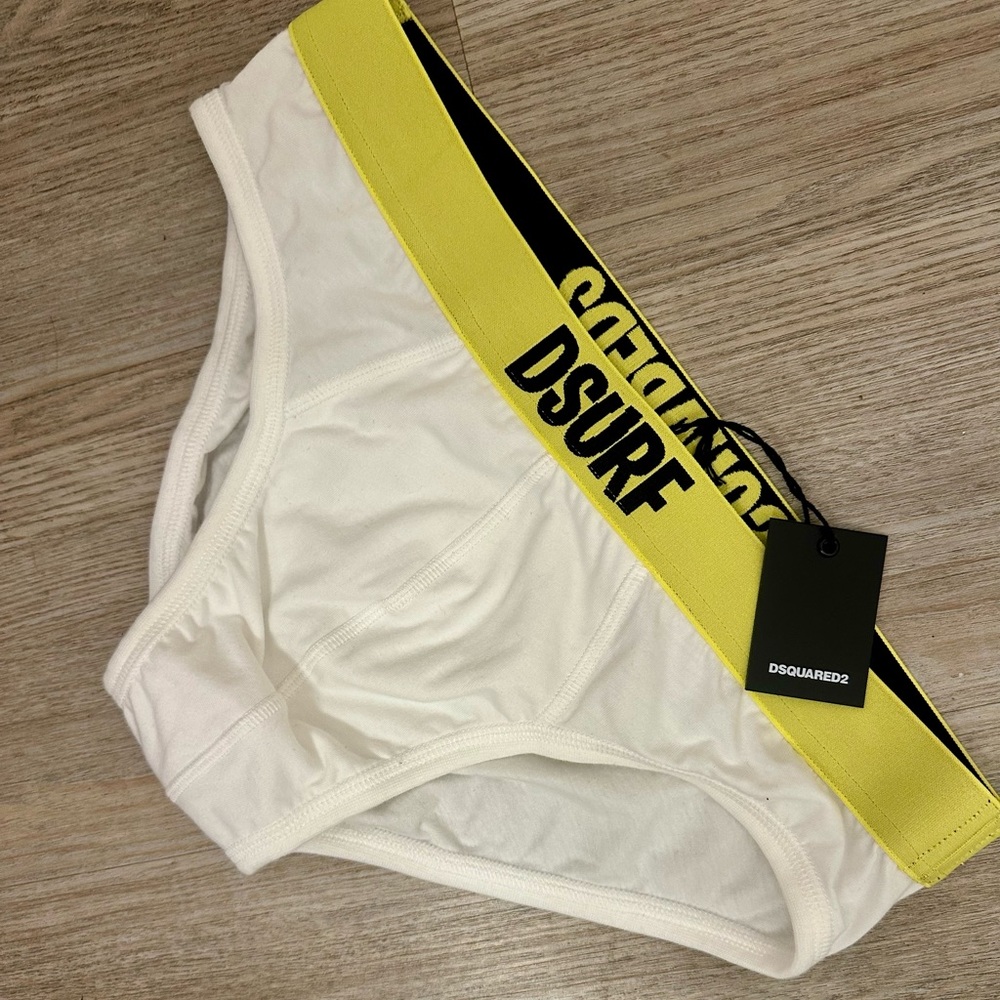 DSQUARED2 Underwear with Yellow and White Accents